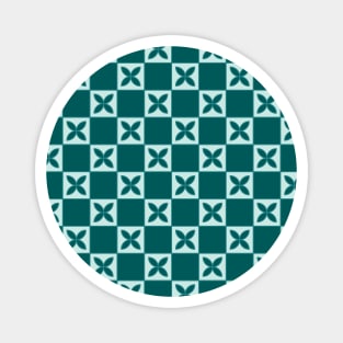 Geometric Seamless Pattern - Floral 010#001 Magnet